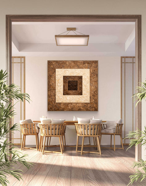 Mid-Century Modern - Walnut & Linen