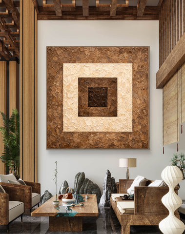 Mid-Century Modern - Walnut & Linen