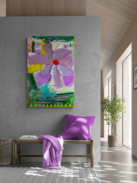 Abstract Painting "Modern Flower 2"