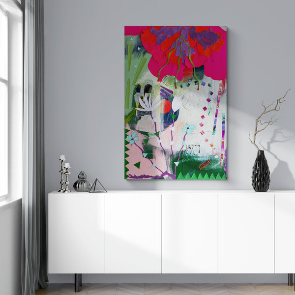 Abstract Painting "Modern Flower 3"
