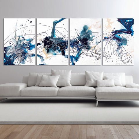 Abstract Painting "Nautical 3"