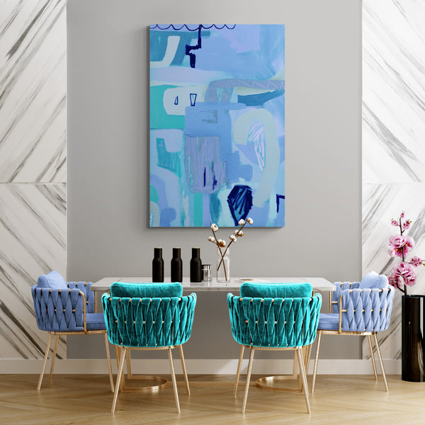 Periwinkle & Aquamarine - 1