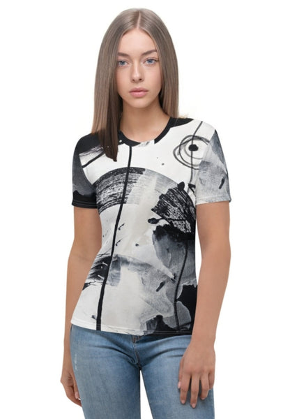 Women's T-shirt  "Modern Black & White 2"