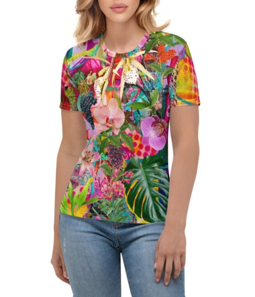 Women's T-shirt "Tropical Garden"