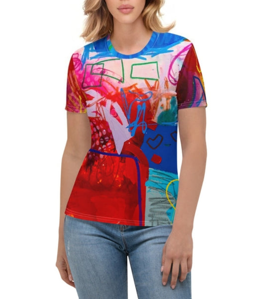 Women's T-shirt  "A Vibrant Life 4"