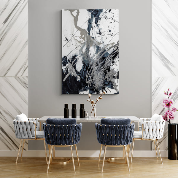 Splash - Black, White, & Gray - 1