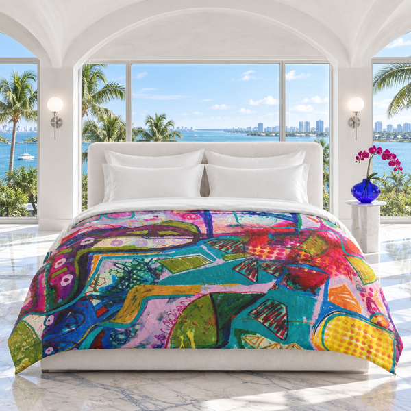 A Vibrant Life 1 in a vaulted Miami beach house