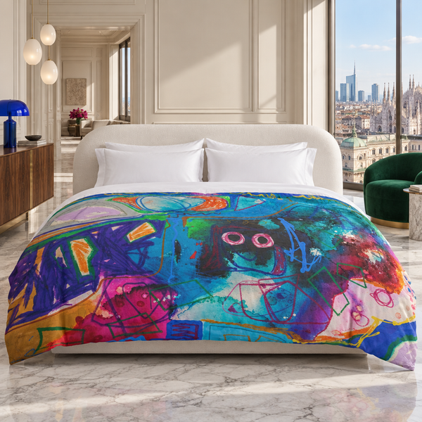 A Vibrant Life 2 in a colorful Milan collector’s penthouse