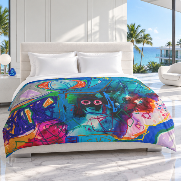 A Vibrant Life 2 in a cool-white Miami beach villa
