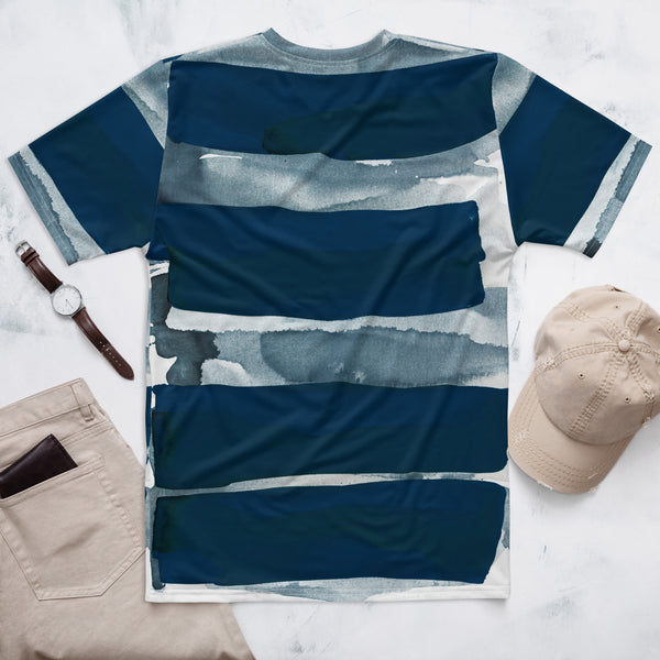 Men's t-shirt "Sea Glass - 1 Navy"