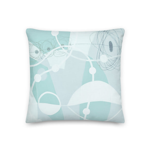 Premium Pillow - "Modern - Laguna -2"
