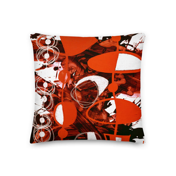 Premium pillow "Terra Cotta - 3"