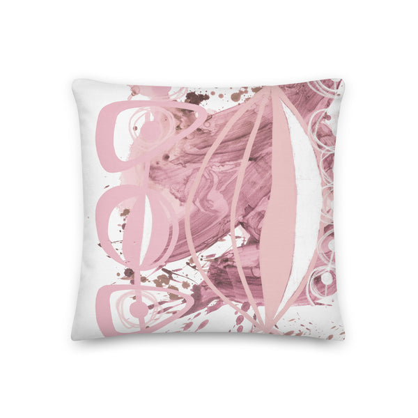 Premium pillow "Rose Bouquet - 4"