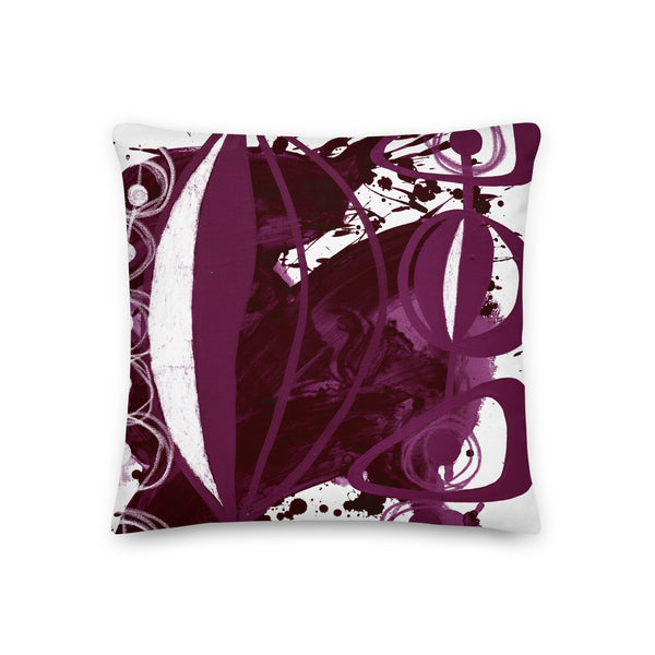 Premium Pillow "Aubergine 4"