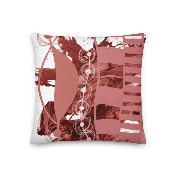 Premium Pillow "Blush Roses 1"