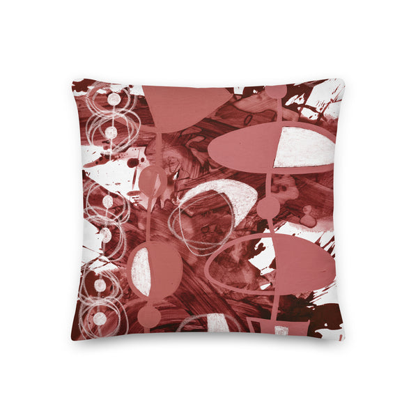 Premium Pillow "Blush Roses 3"