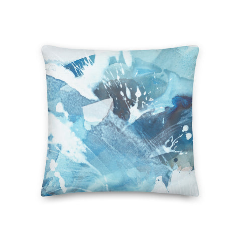 Premium Pillow "Aquatic Blue Waters"