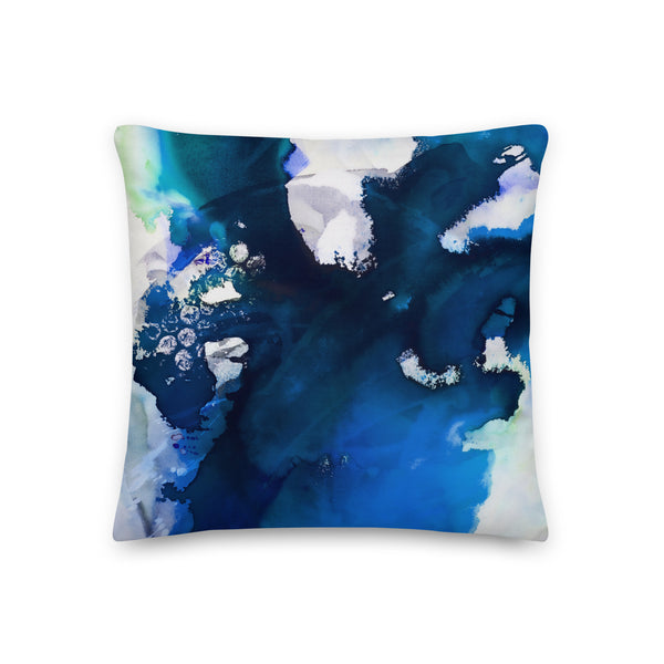 Premium Pillow "Tropical Waters - Nautical"