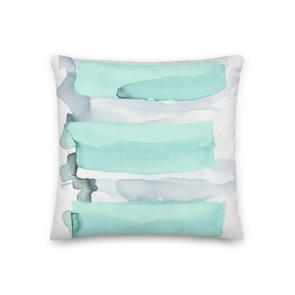 Premium Pillow "Sea Glass - 1 Laguna"