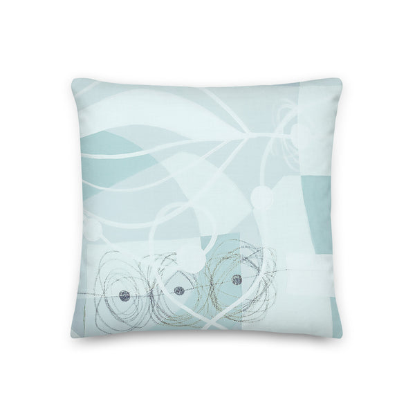 Premium Pillow - "Modern - Laguna -1"