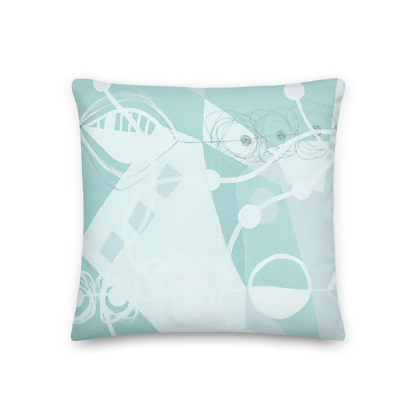 Premium Pillow - "Modern - Laguna -2"