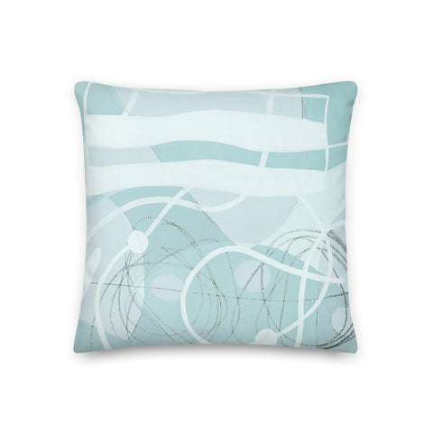 Premium Pillow - "Modern - Laguna - 4"