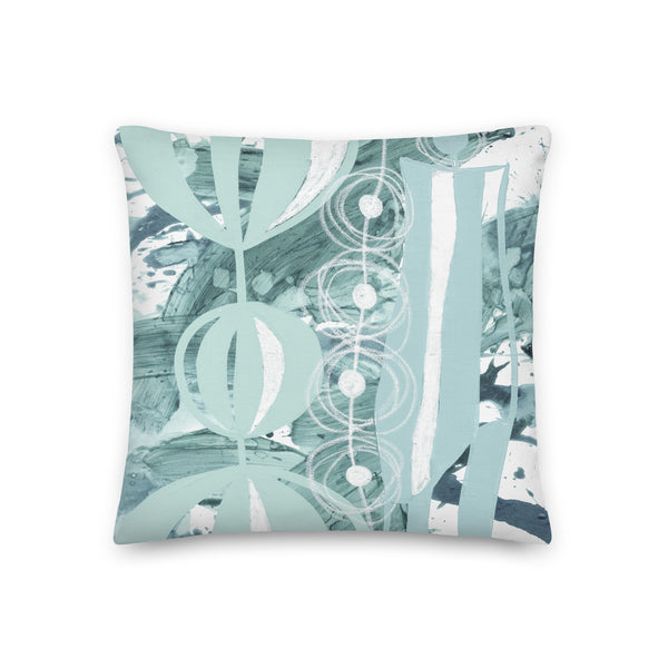 Premium Pillow "Light Seafoam - 2"
