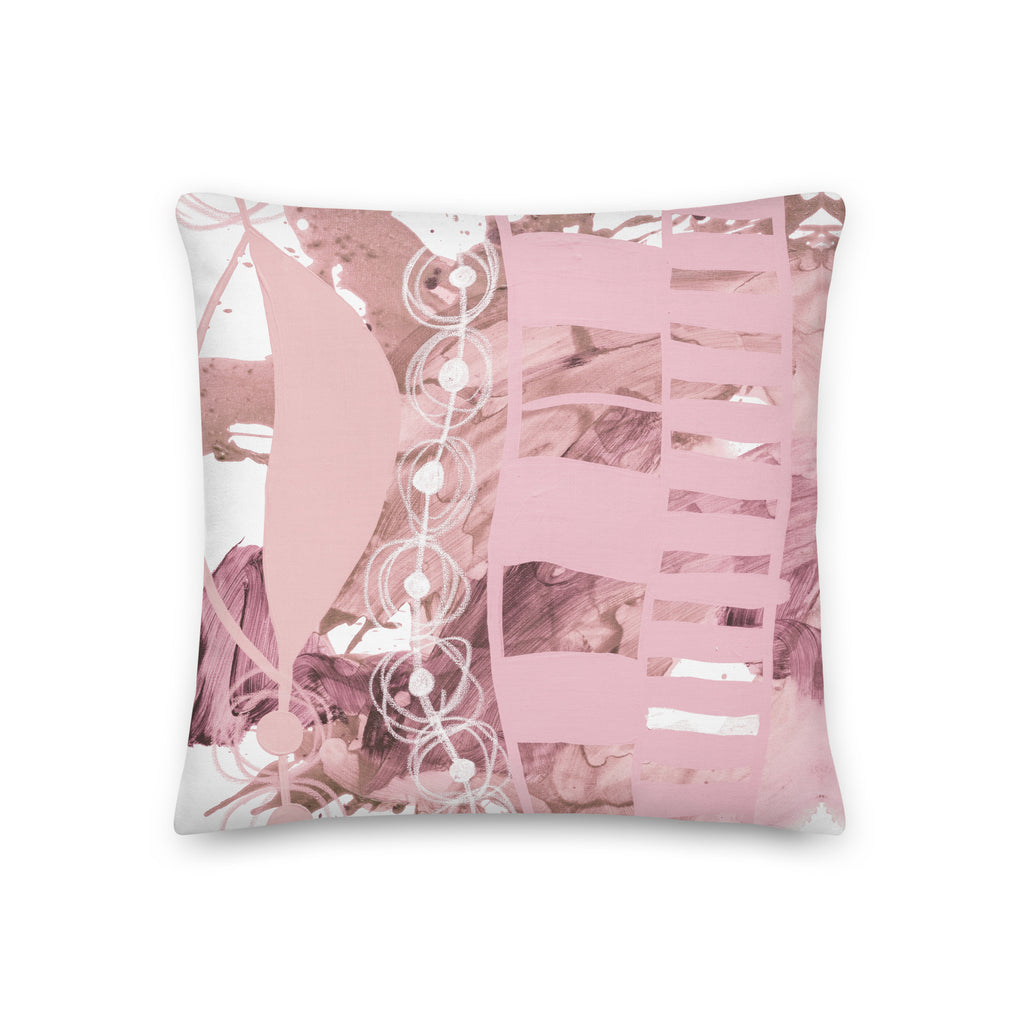 Premium pillow "Rose Bouquet - 1"