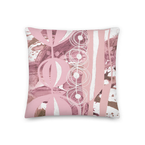 Premium pillow "Rose Bouquet - 2"