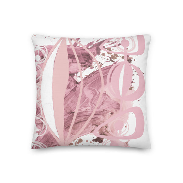 Premium pillow "Rose Bouquet - 4"