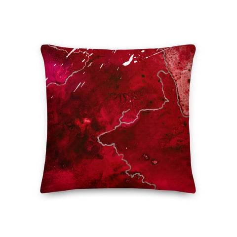 Premium Pillow "Crimson Sky 1"