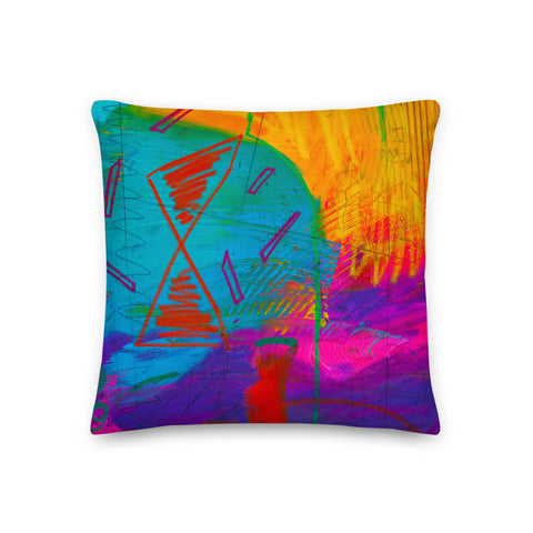 Premium Pillow "Vibrant - 1"