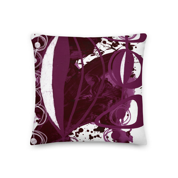 Premium Pillow "Aubergine 4"