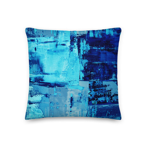 Premium Pillow "Blue 3"