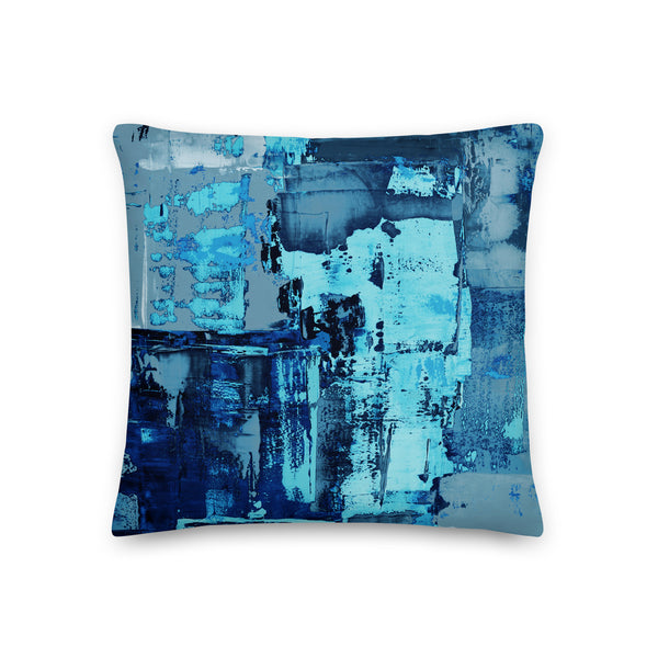 Premium Pillow "Blue 4"