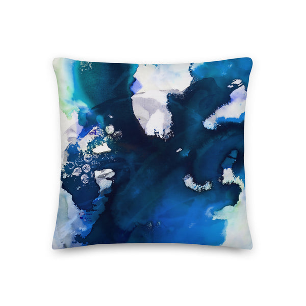 Premium Pillow "Tropical Waters - Nautical"