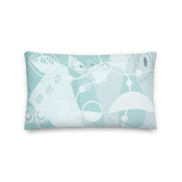 Premium Pillow - "Modern - Laguna -2"