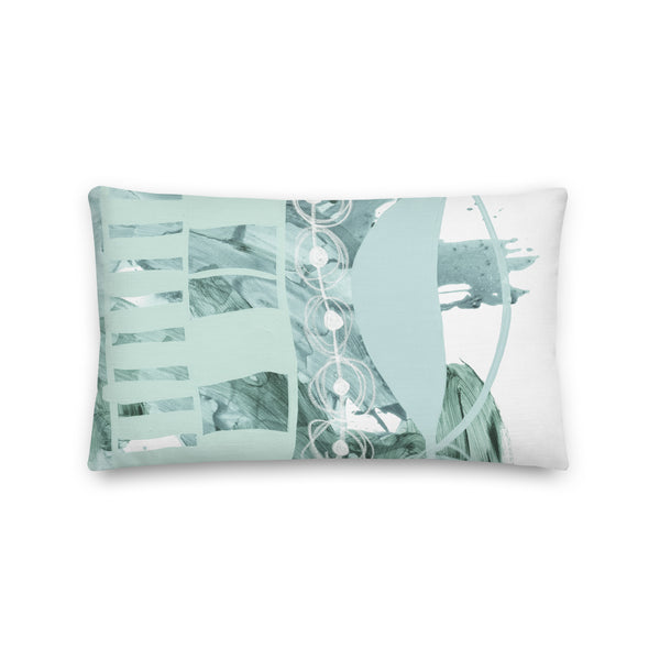 Premium Pillow "Light Seafoam - 1"