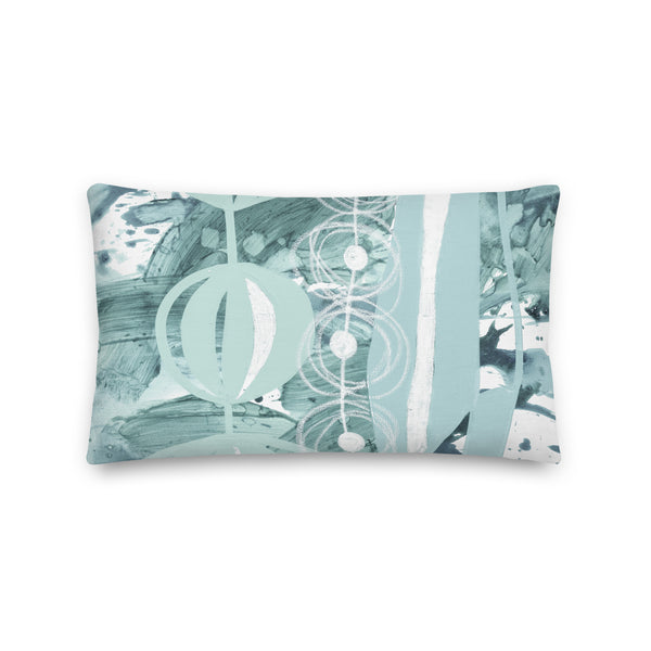 Premium Pillow "Light Seafoam - 2"