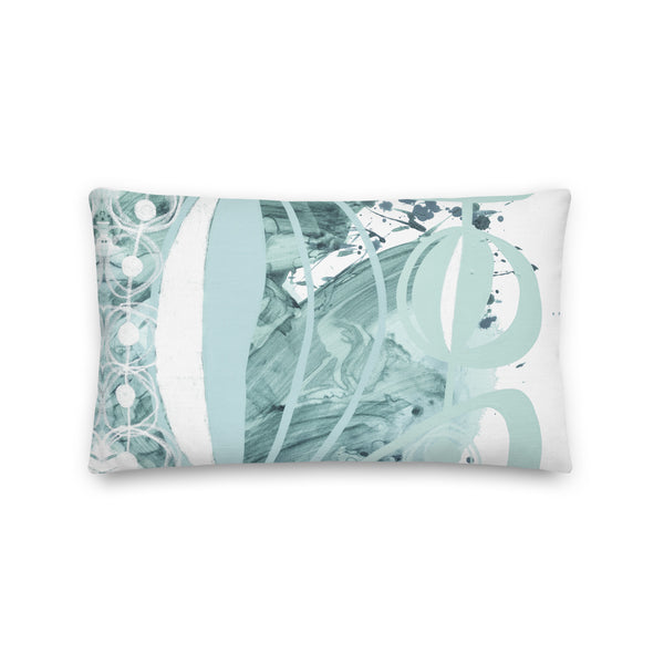 Premium Pillow "Light Seafoam - 4"