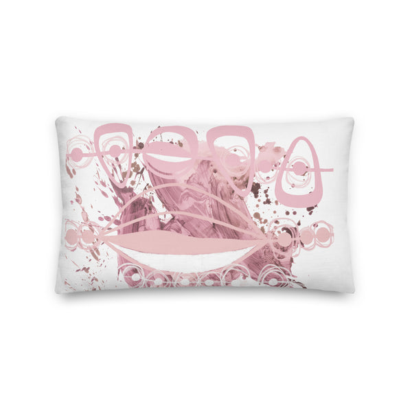 Premium pillow "Rose Bouquet - 4"