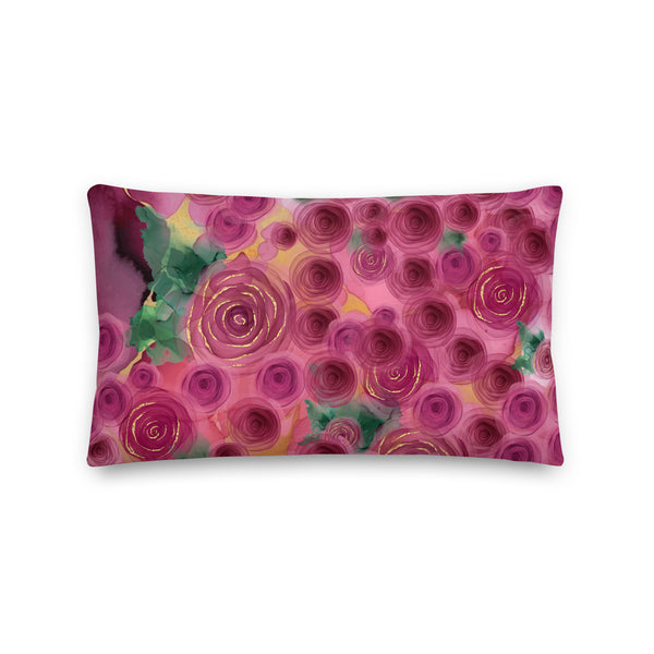 Premium Pillow "Just Roses"