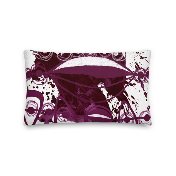 Premium Pillow "Aubergine 4"