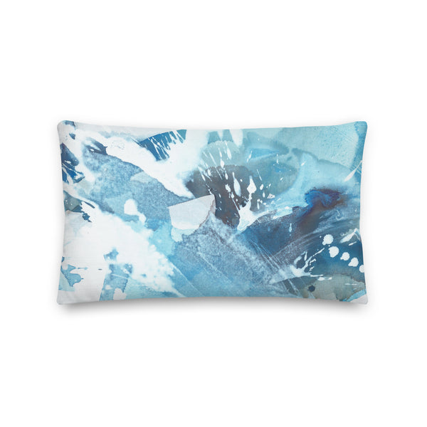 Premium Pillow "Aquatic Blue Waters"