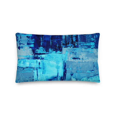 Premium Pillow "Blue 3"
