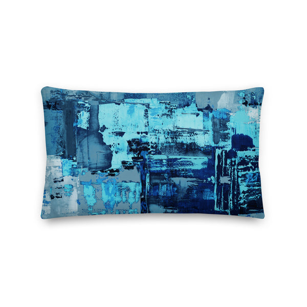 Premium Pillow "Blue 4"