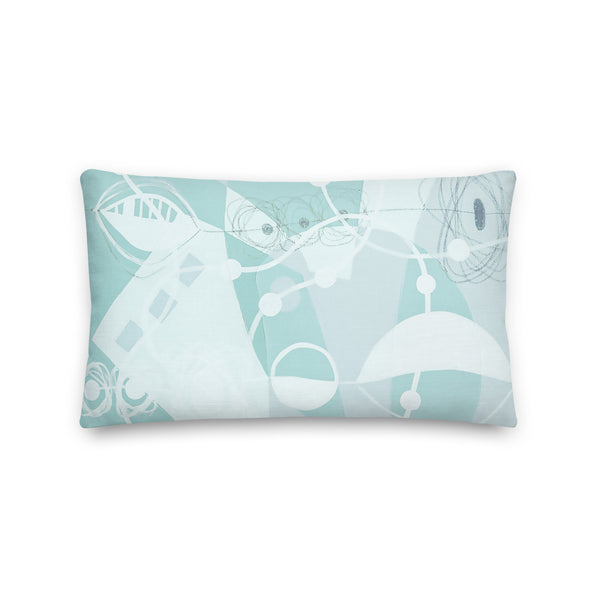Premium Pillow - "Modern - Laguna -2"