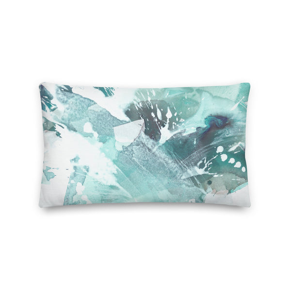 Premium Pillow "Aquatic -2- Sea Glass"
