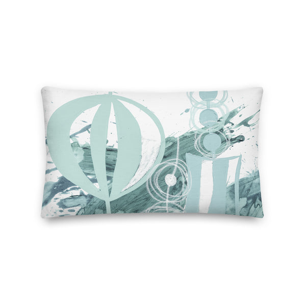 Premium Pillow "Light Seafoam - 2"