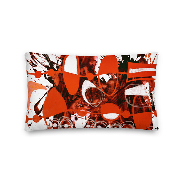 Premium pillow "Terra Cotta - 3"